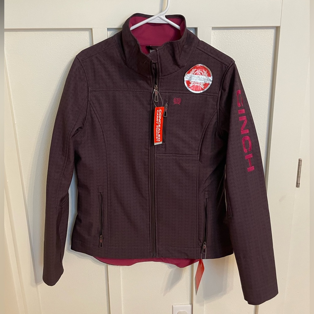 NWT CINCH Womens Jacket, Size M, lined with concealed carry pocket